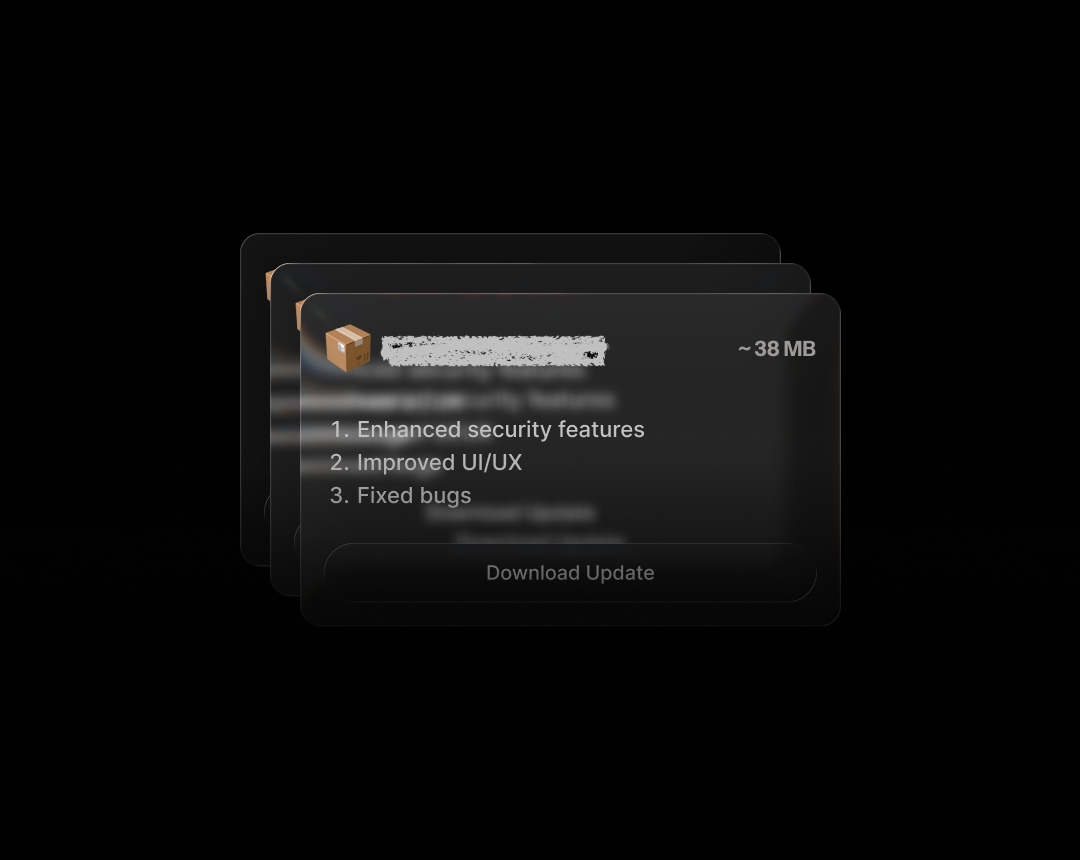 Every new update, free for 1 year